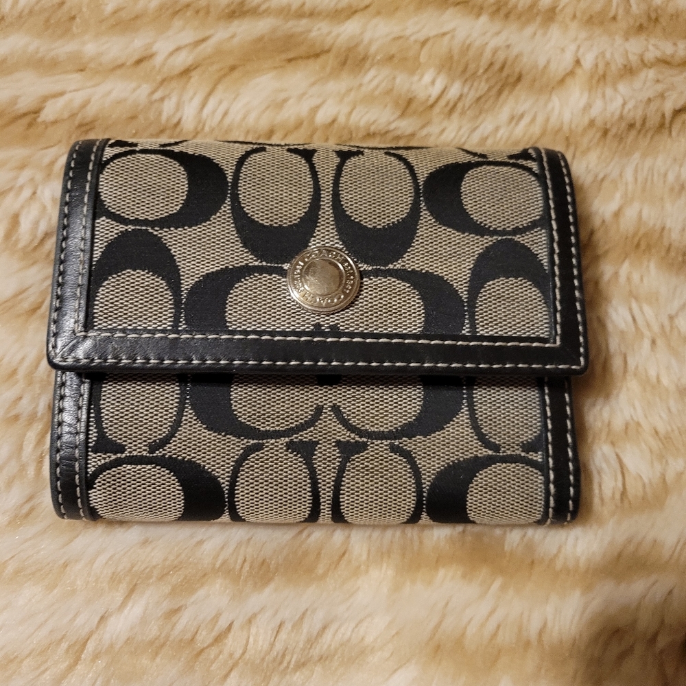 Authentic Coach Wallet